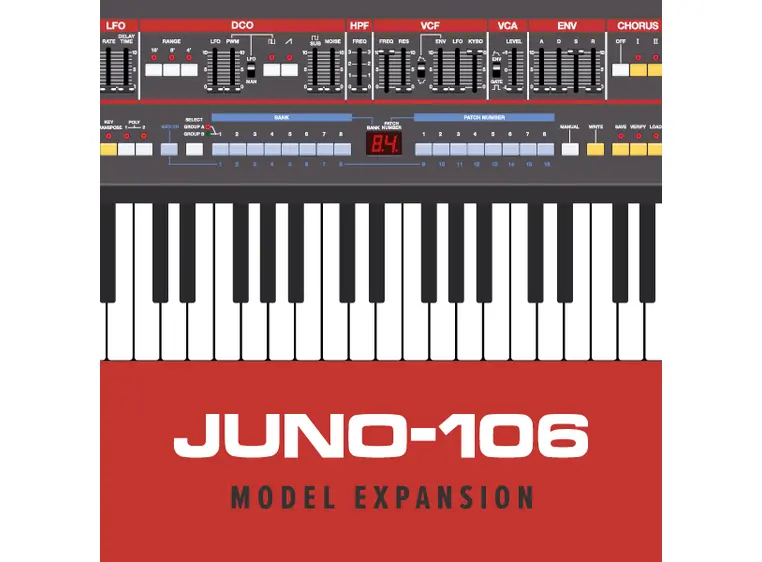 Roland Cloud JUNO-106 Model Expansion [Download] (for ZENOLOGY) 